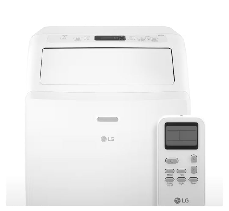 LG Electronics 10,000 BTU SACC (14,000 BTU ASHRAE) Portable Air Conditioner with Wi-Fi