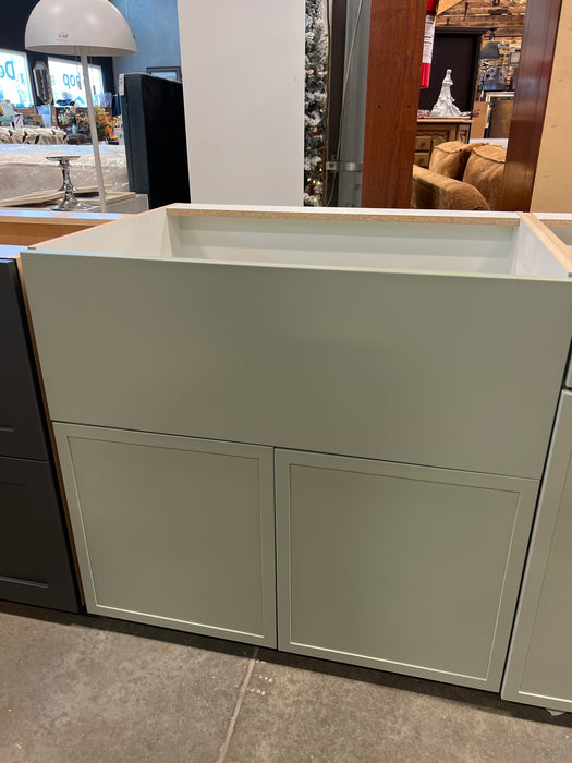 Evergreen Fog Base Kitchen Cabinets (new)