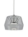 LED Pendant Light in Smoked With Nickel 