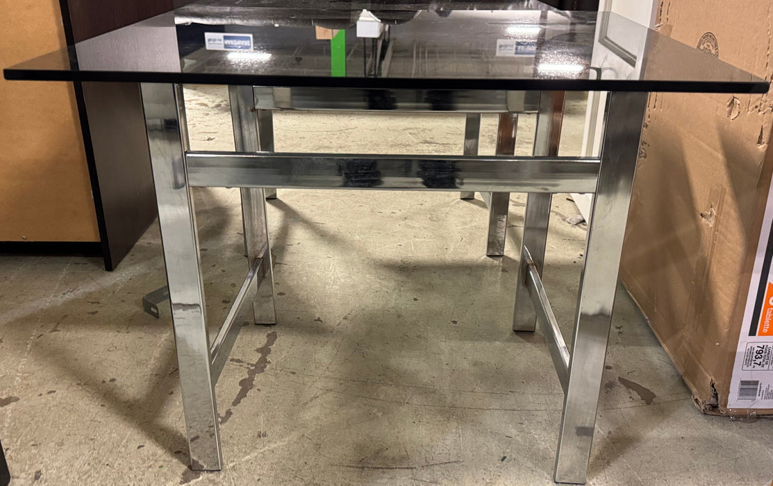Glass-top End Table (used)