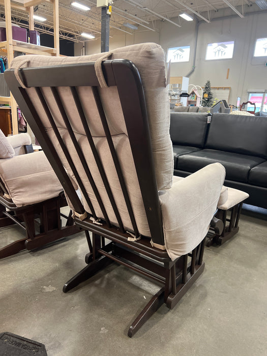 Beige Wooden Rocking Chairs