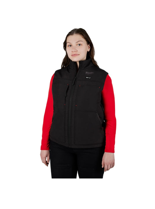 Milwaukee Tool Women's Small M12 12V Li-Ion Cordless AXIS Black Heated Quilted Vest (Vest Only) (new)