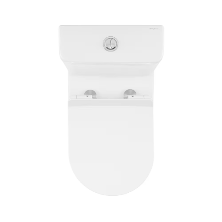 Swiss Madison Calice 1.1/1.6 GPF Two-Piece Elongated Rear Outlet Toilet Dual-Flush in White (New)
