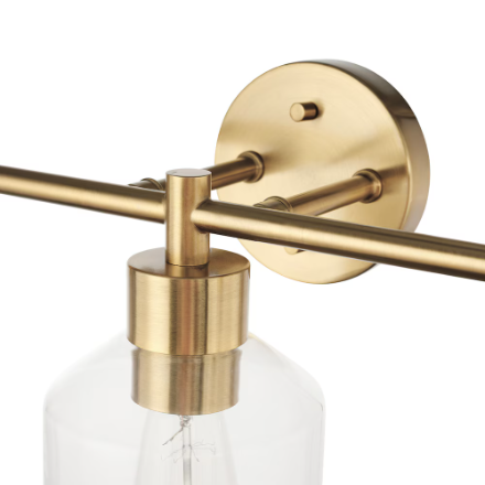 Globe Electric Cannes 5-Piece Brass Bath Set (New)