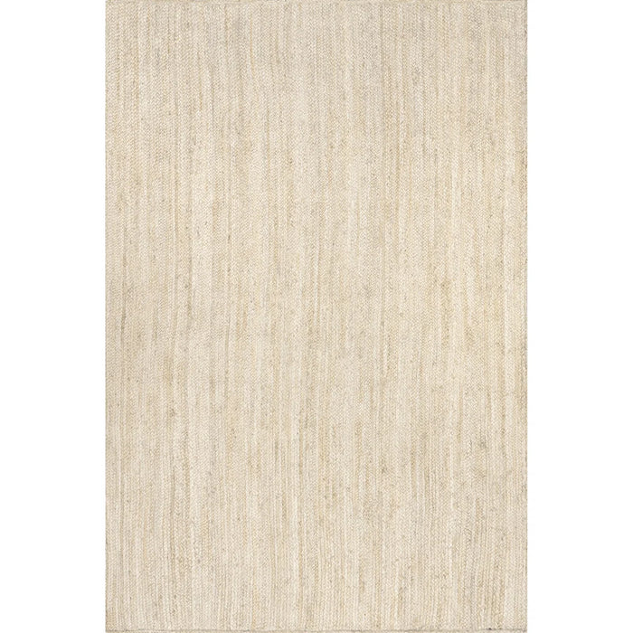 Cruise Jute Area Rug for Dining Room Living Room Kitchen, Off White - Rug Size Rectangle 3' x 5' (new)
