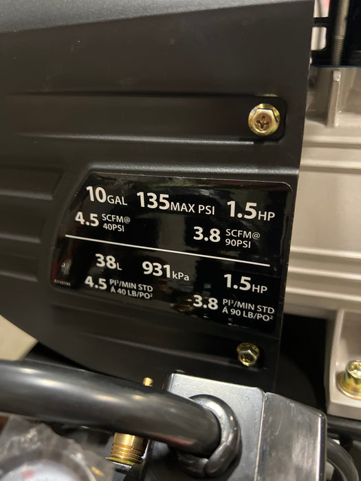 Husky 38 L 135 PSI Electric Wheeled Air Compressor