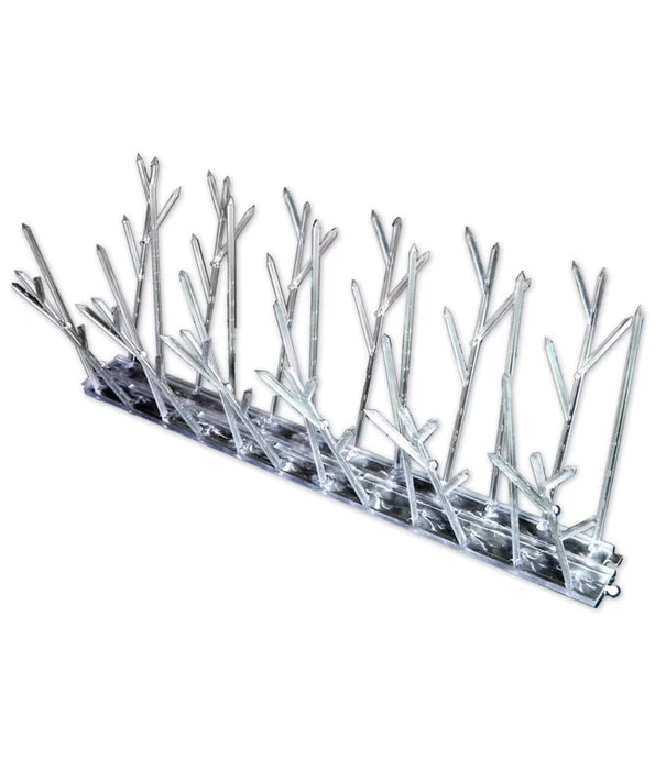 Bird-X Inc. Plastic Bird Spikes 25 Foot Kit Guaranteed Bird Repellent Bird Control (new)