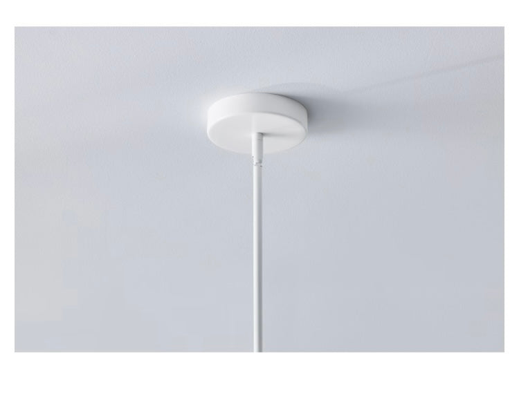 GlucksteinElements Bristol 1-Light 19.5-in H Integrated LED Pendant with 3 Rods of LED in White with Milk White Shade (New)