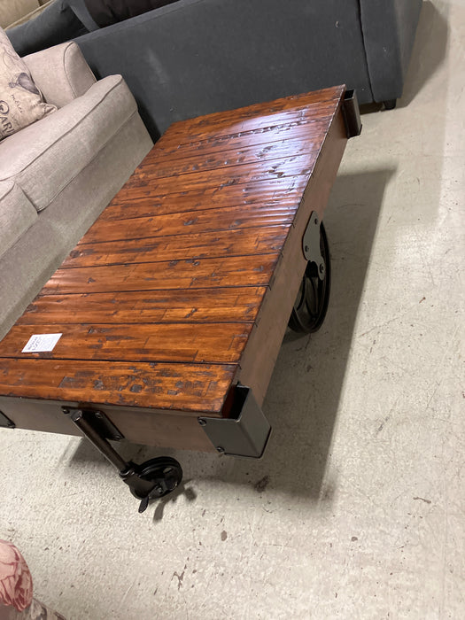 Industrial factory coffee table (used)