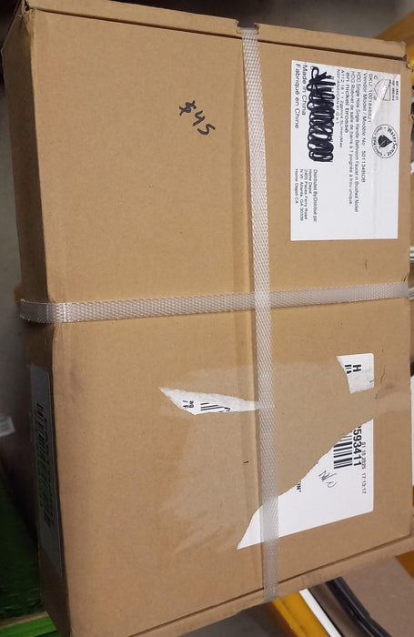 HDG Single Hole Single Handle Bathroom Faucet in Brushed Nickel (New)