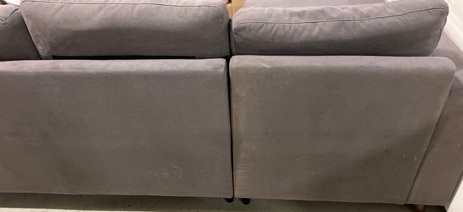 Modern Grey Sectional Sofa Bed