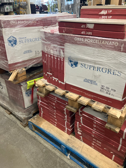 SUPER GRES Beige Porcelain Tile (new)