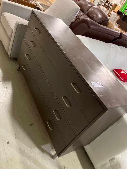 Brown wooden dresser (used)