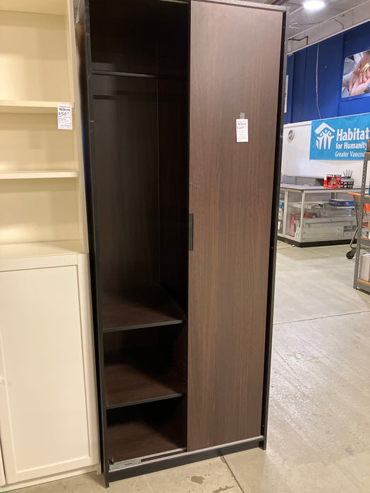 Mirrored wardrobe (used)
