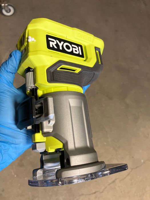 RYOBI 18V ONE+ Cordless Compact Fixed Base Router (Tool-Only)