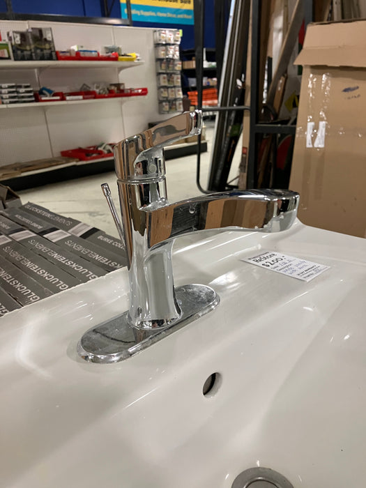 24” Vanity with Sink & Faucet (Used)