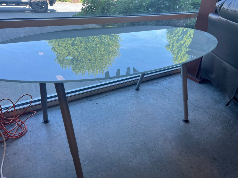 Glass Top Desk