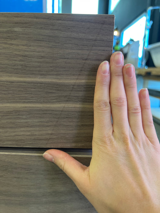 Wood Grain Effect Base Cabinet (new, as is)