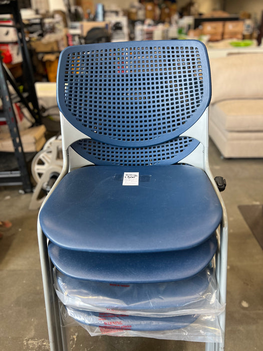 Blue and Grey Utility Chairs (new)