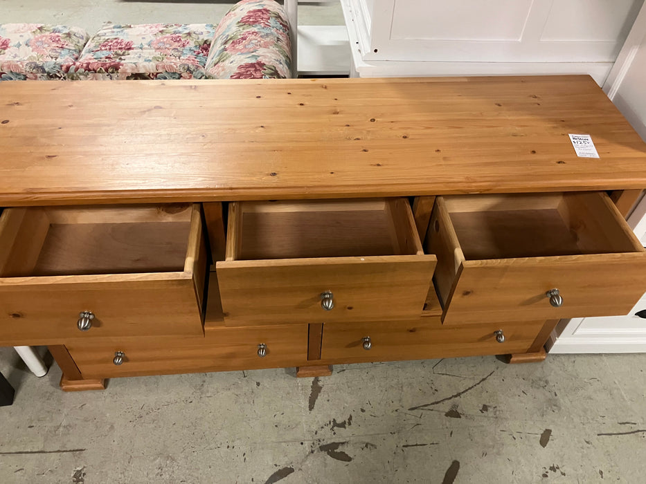 7-Drawer Wooden Dresser