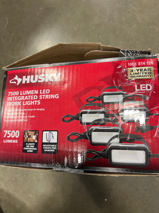 Husky 7500 Lumen LED Work Lights