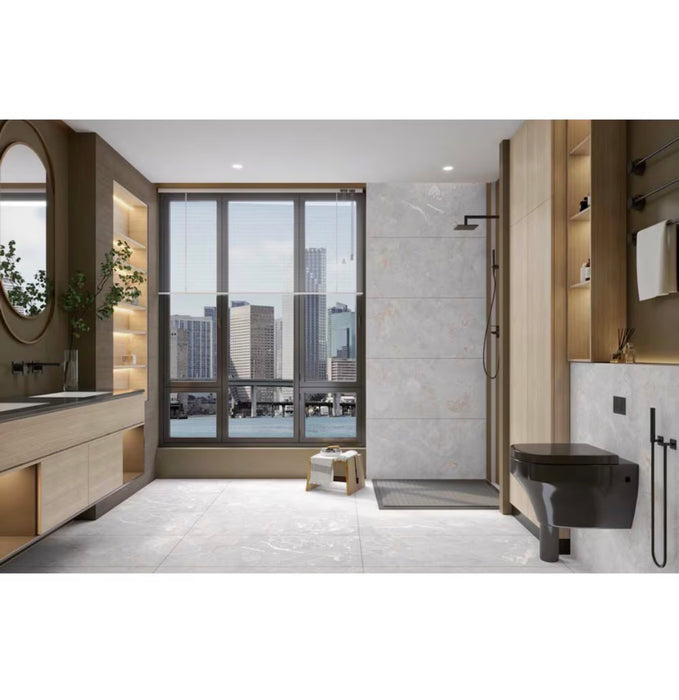 Beauty Five Ice Rivera 24-inchx48-inch Porcelian Wall and Floor Tile (15.5sq.ft. / case) (new)