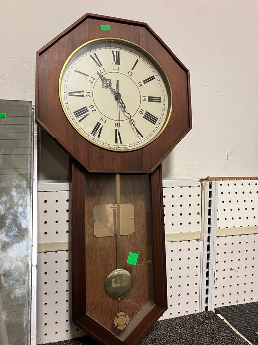 Vintage Pendulum Clock - (used)