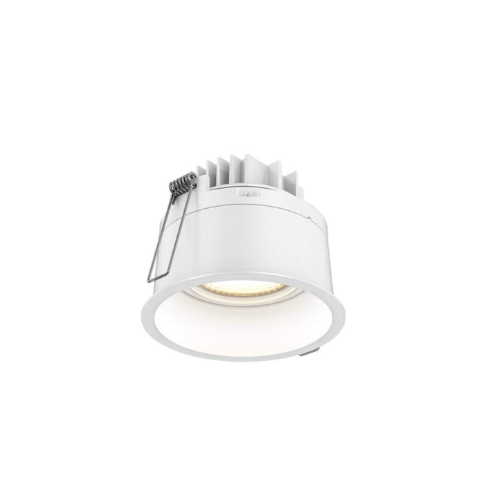 DALS Lighting Inc. 4'' CCT Round Indoor/Outdoor Regressed Gimbal Down Light White (new)