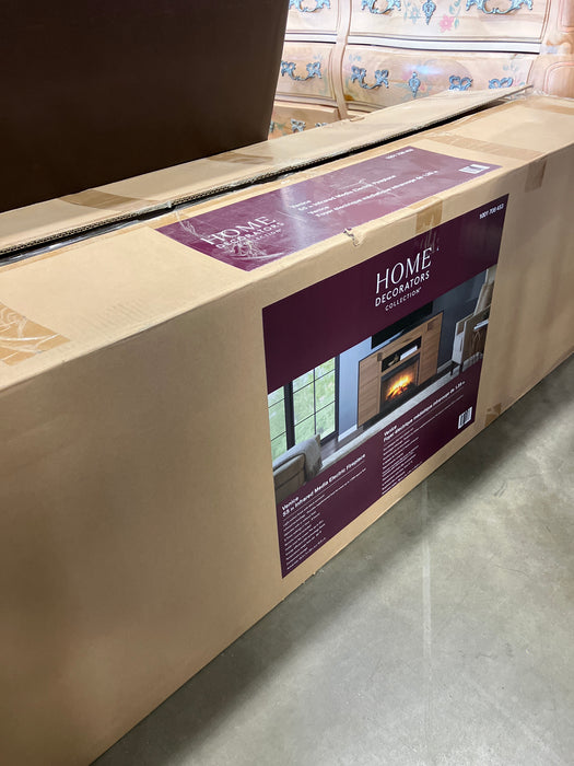 55” Infrared Media Electric Fireplace (new)
