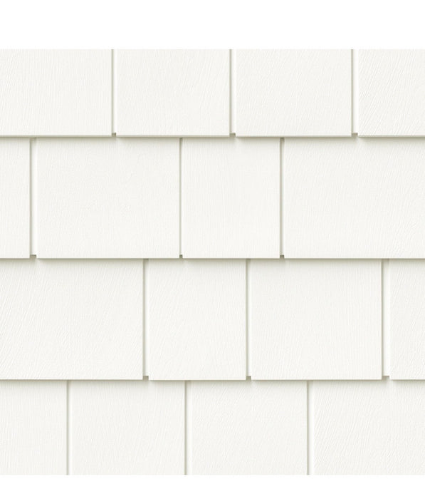 Novik NovikShake NP White 16.6 in. x 47 in. Northern Perfection Polymer Siding  (new)