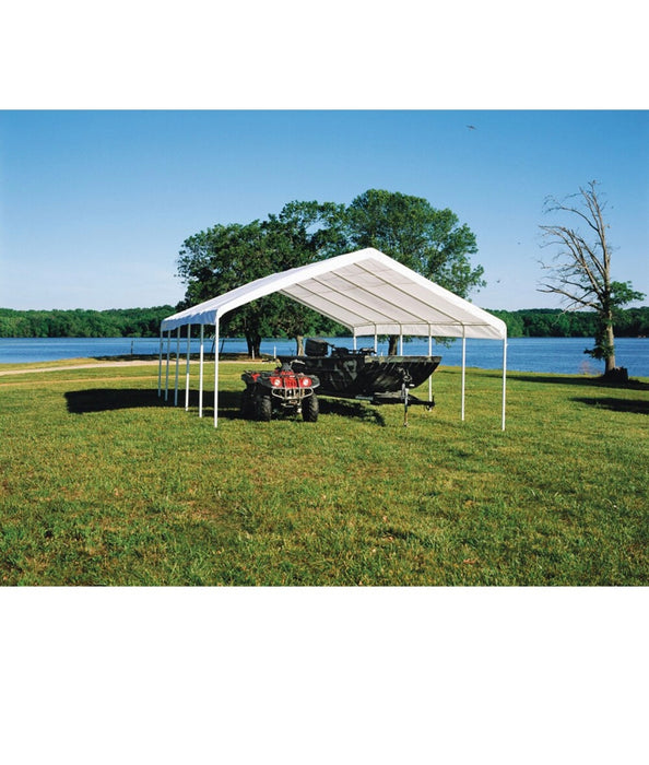 ShelterLogic 18 ft. x 30 ft. Canopy Replacement Cover in White (new)