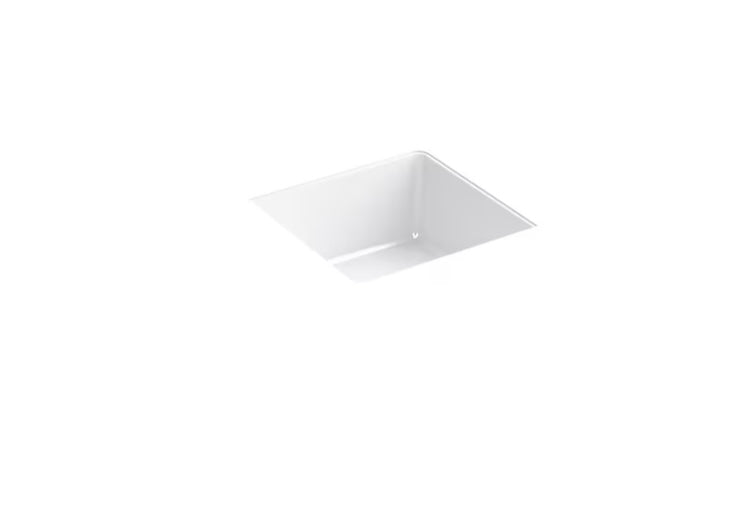 KOHLER Verticyl Undermount Bathroom Sink in White (New)