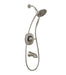 Delta Larkin 14 Series Stainless Steel (Brushed Nickel) 1-Handle Bath and Shower Monitor (new)