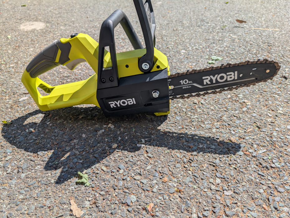RYOBI 40V 10-inch Cordless Battery Chainsaw (Tool Only) Used*