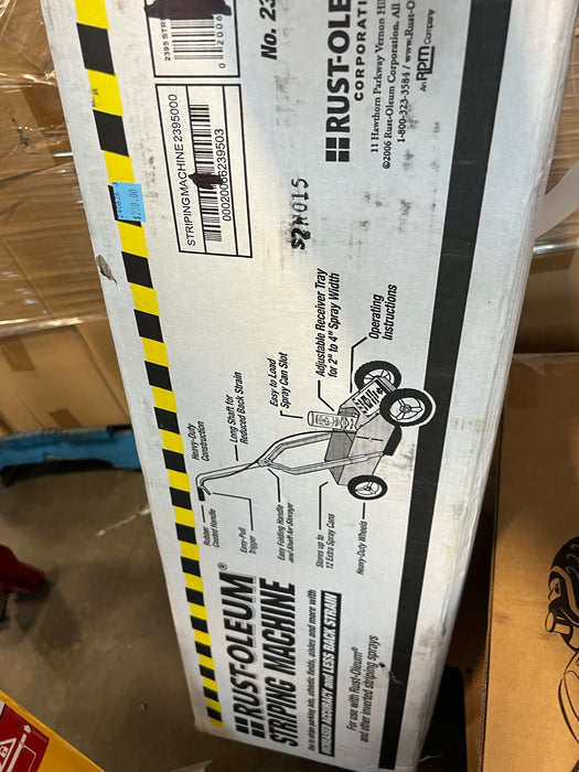 Rust-Oleum Striping Machine
