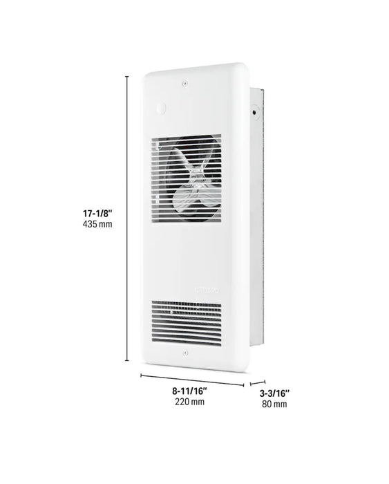 STELPRO RWF Pulsair Wall Fan Heater White 1000W (new)