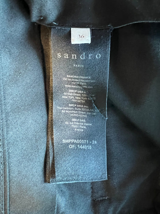 Sandro Paris Men’s XS 100% Wool Suit Pants
