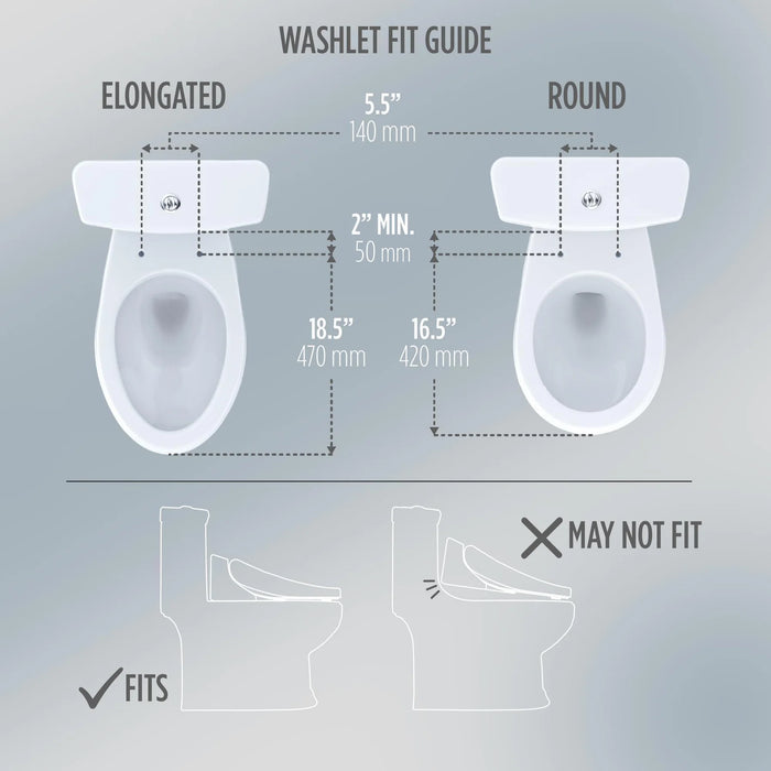 Toto Washlet S7 Elongated Bidet Toilet Seat - Cotton White (new)
