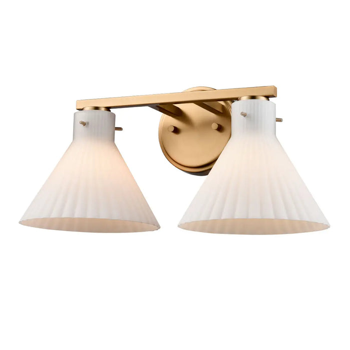 Dorset 2 Light Vanity - DVP37222BR-RIO - (New)