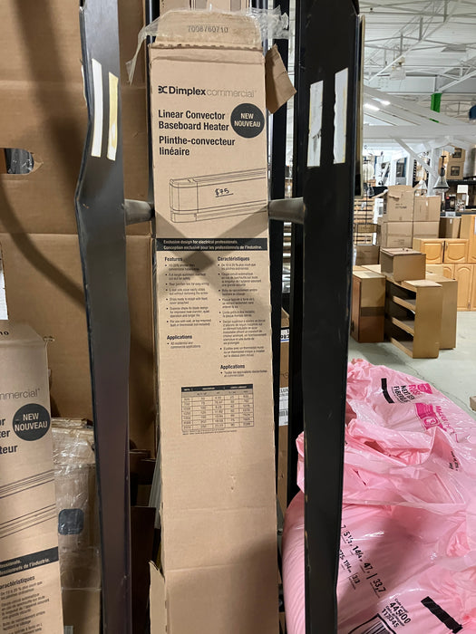 Dimplex 75 in. 2000/1500-Watt 240/208-Volt Linear Convector Baseboard Heater (New)