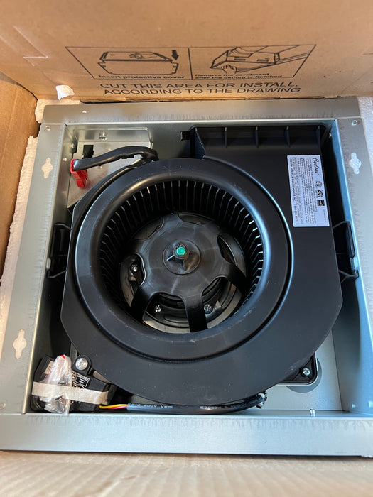 Cyclone HushTone Switchable 3 Speed, 50/80/100 CFM Ceiling Bathroom Exhaust Fan with Humidity - ENERGY STAR® (new)