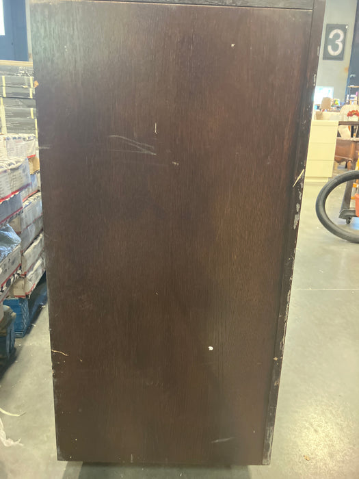 Dark Wood Storage Cabinet (used)