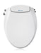 Brondell Swash Ecoseat Dual Temp Non-Electric Bidet Seat, Round White (New)