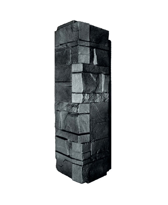 Novik NovikStone DS - Dry Stack Stone in Onyx Corner -5 Corners Per Box (6.30 Ln. Ft. / box)