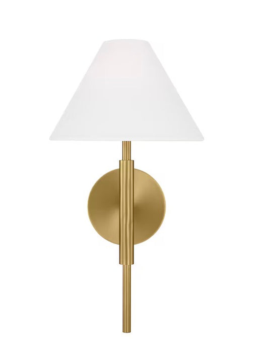 Scott Living Porteau 1-Light 60 Watt - Satin Brass Wall Bath Sconce