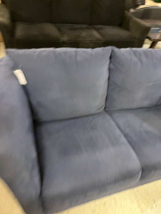 Blue Loveseat