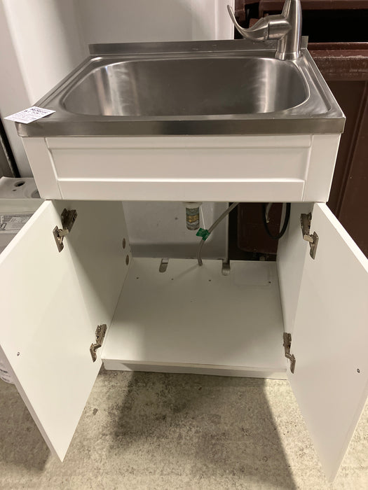 Laundry sink + vanity (used)