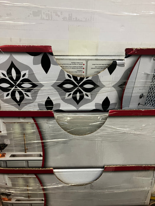 LuxySplash Vintage Glass Subway Wall Tile 4" x 12" (New)