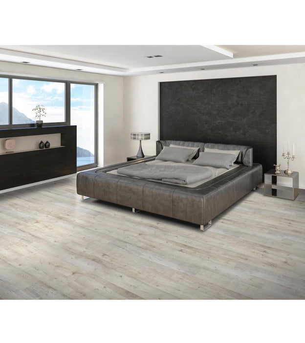 Power Dekor Winter Birch 12mm Thick x 5 in. Width x 47.8 in. Length Laminate Flooring (13.29 sq.ft./case) (new)