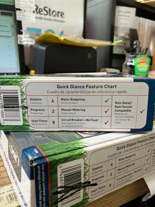 Orbit 6-Station Easy Dial Sprinkler Timer (new)